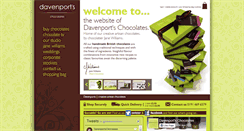 Desktop Screenshot of davenportschocolates.co.uk